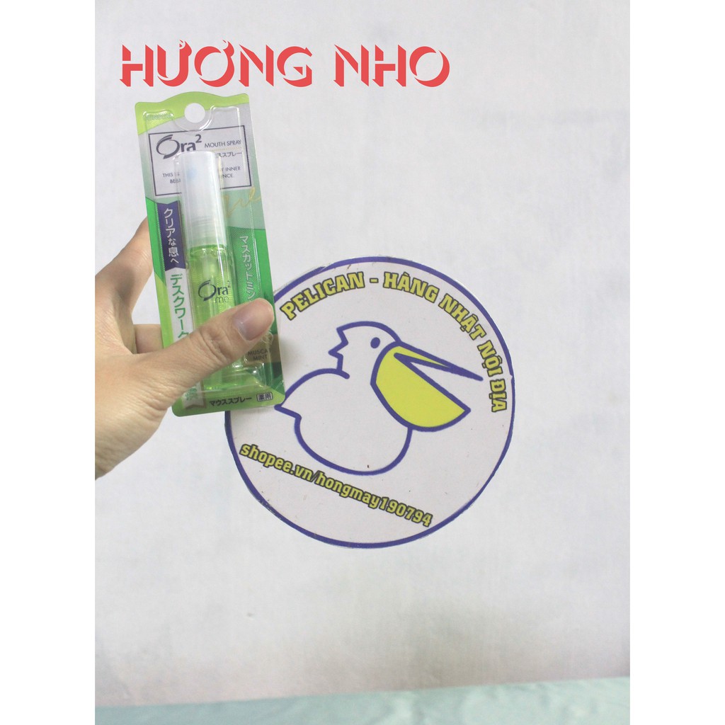 Nước xịt thơm miệng SUNSTAR Ora2 Nhật Bản 6ml