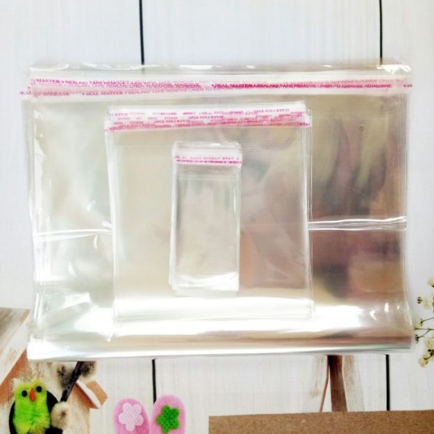 🍧🍧 1 KG Bọc Kiếng Keo Đựng Quần Áo - TÚI NILON CÓ KEO DÁN - KD1598