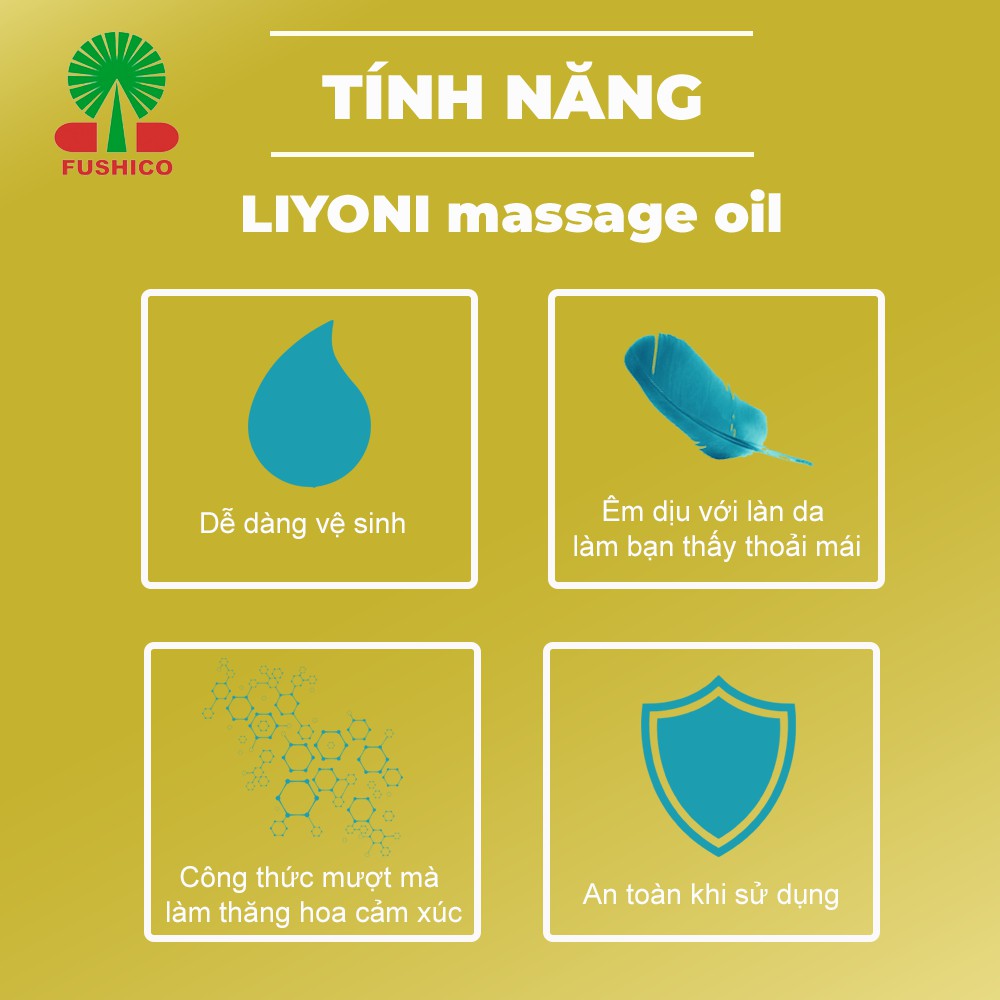 Dầu Bôi Trơn Massage LiYoni- (Hương Nữ Tính) Dung Tích 100ml Gel Bôi Trơn Cho Nữ Chất Bôi Trơn Trong Quan Hệ