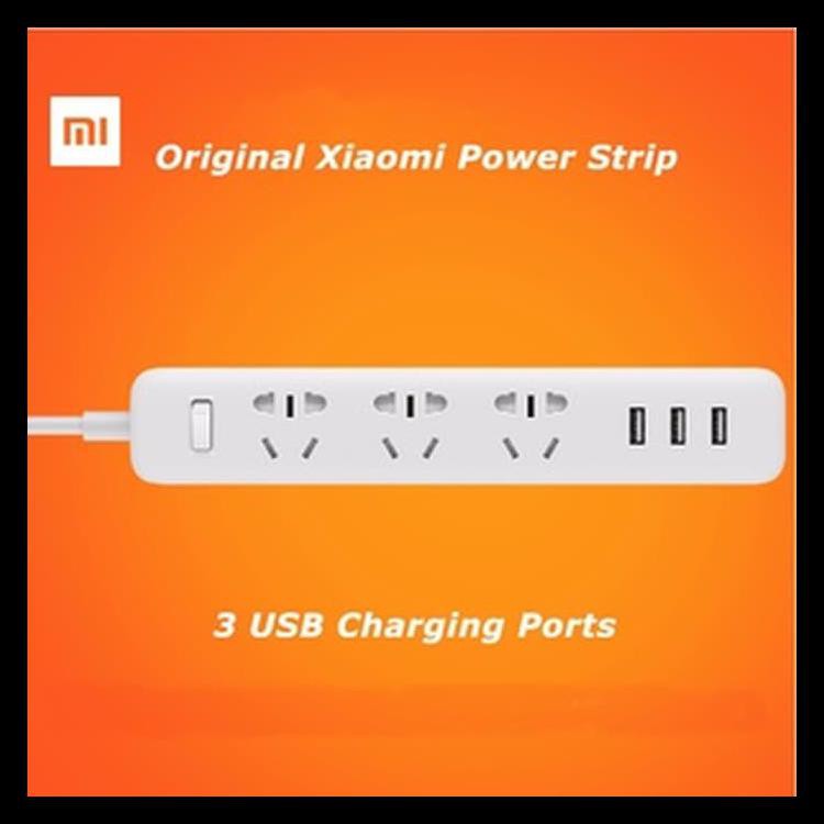 Ổ Cắm Điện Thông Minh Xiaomi Mi Smart Power + 3 Cổng Usb 2a - Black Code 75