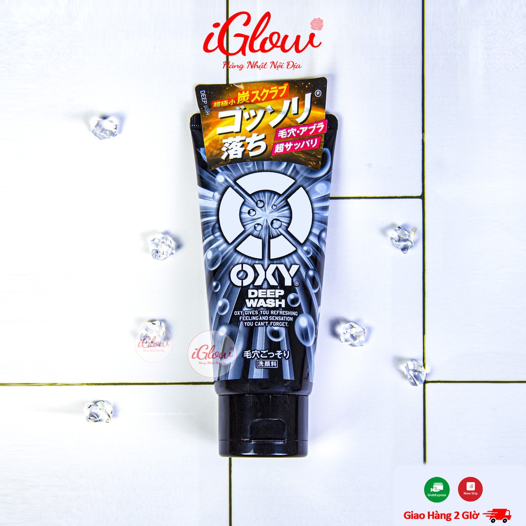 Sữa Rửa Mặt Oxy Deep Wash Cho Nam 130g
