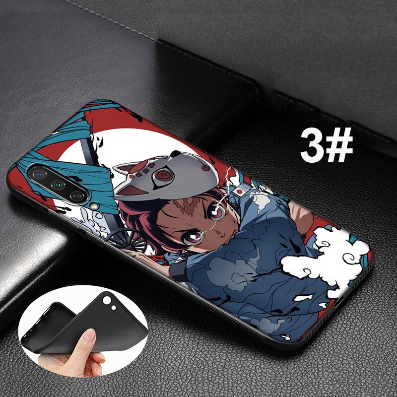 Ốp Điện Thoại Silicon Mềm Hình Demon Slayer Anime Cho Xiaomi Redmi Note 8t 9t 9 9s 10 Pro Max Md106