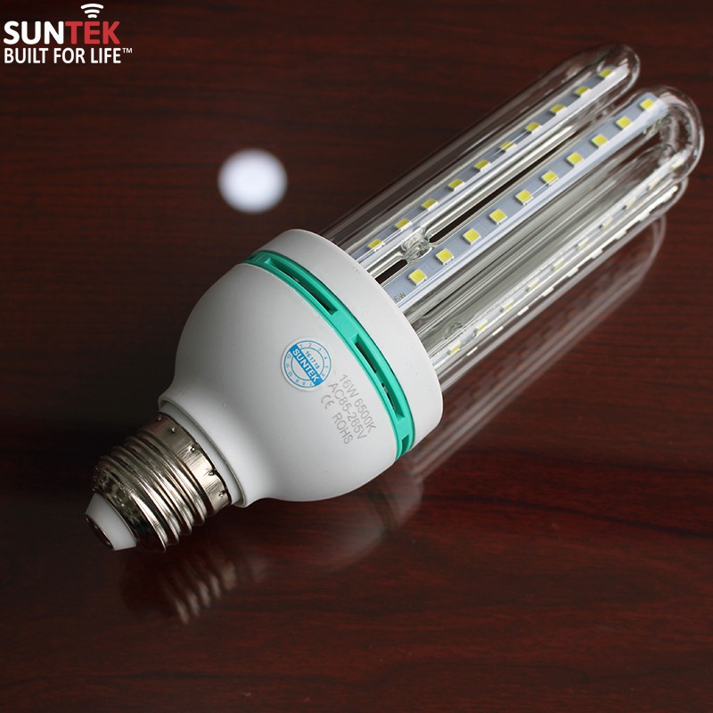 Bóng Đèn LED Tiết Kiệm Điện SUNTEK 16W - Ánh sáng Trắng/Vàng - Bảo hành chính hãng 12 tháng