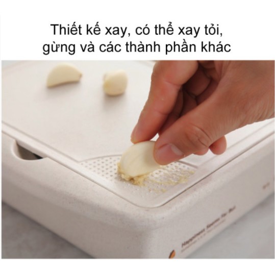 Thớt thái rau kiêm thau ráo nước đa năng Chopping Block Multi