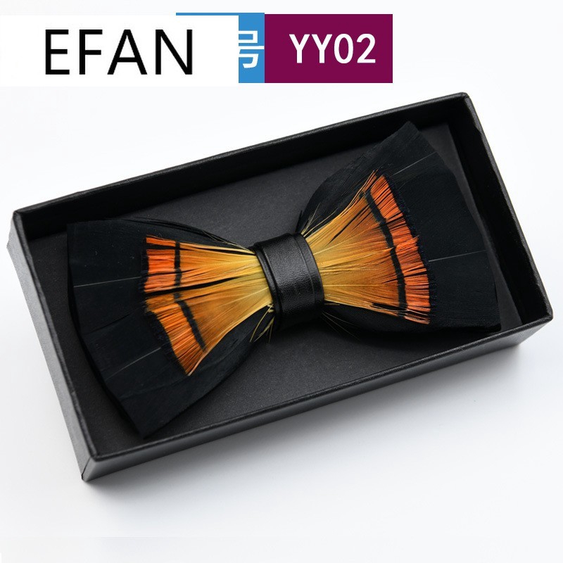 Cà Vạt Nơ Bằng Da Sang Trọng Kèm Hộp Đựng Thời Trang Dành Cho Nam