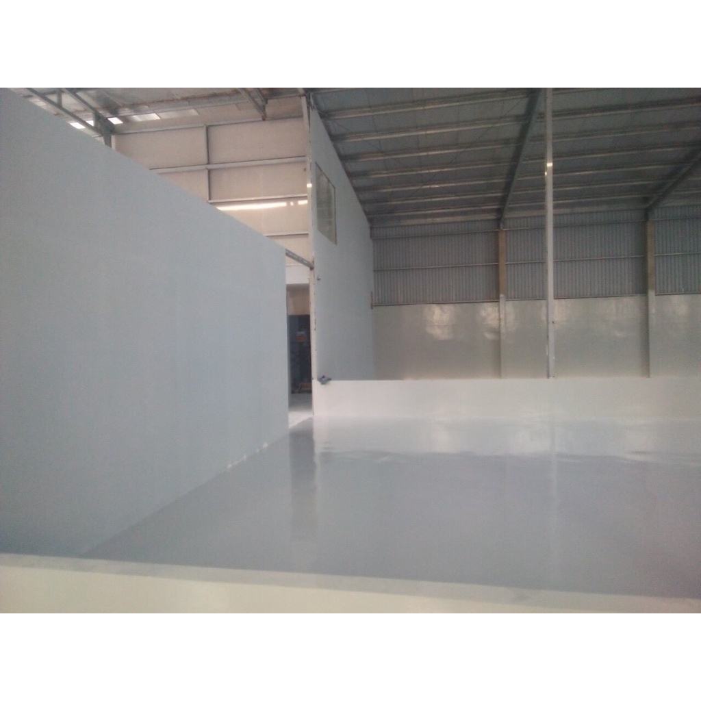 Combo 5 Bộ 1 Kg - sơn epoxy Cadin hai thành phần cho nền nhà xưởng - bám dính và chịu tải trọng