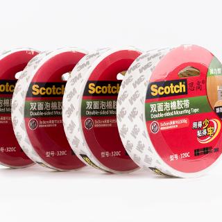 Cuộn Băng Dính Hai Mặt 3m