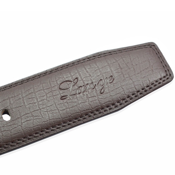 Thắt Lưng Nam Da Bò Thật Khóa Tự Động Đẳng Cấp | Dây Nịt Mặt Nhám - TL KIM