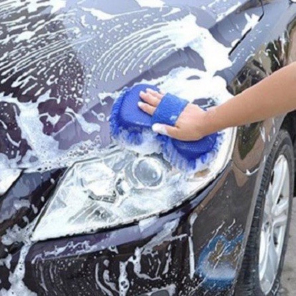 Miếng san hô rửa xe Microfiber mềm mịn