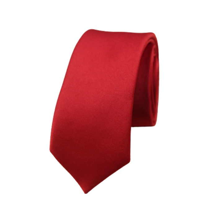 Cà Vạt Nam Đỏ Công Sở Thanh Lịch 5cm FITTOP CAVAT-217