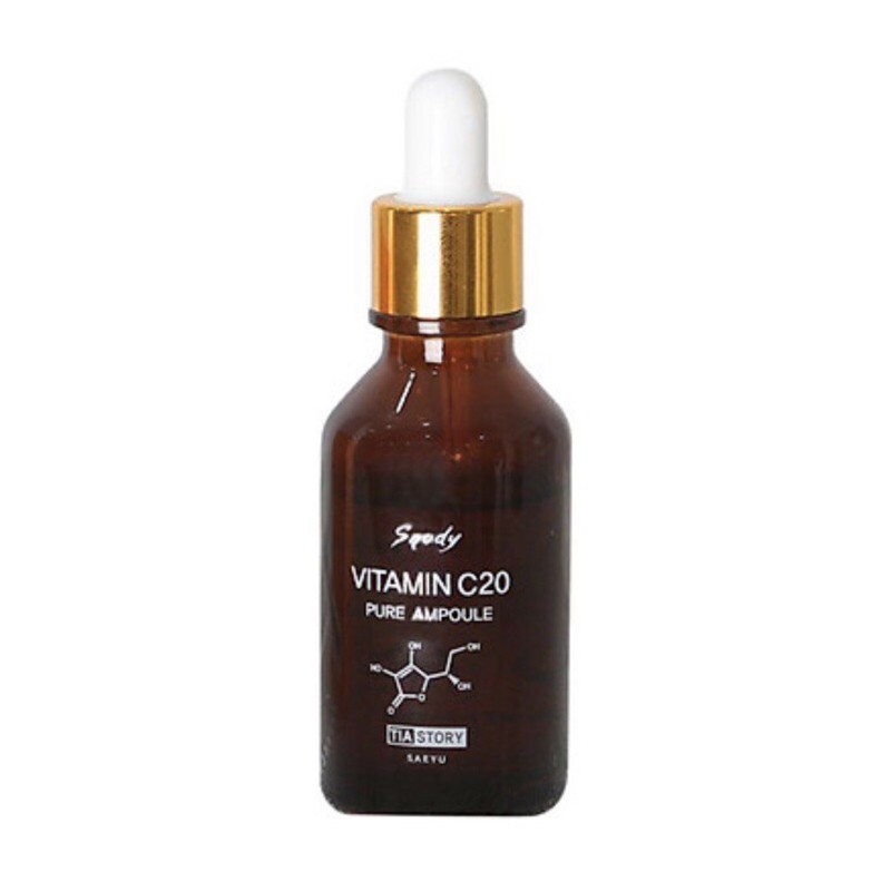 Huyết thanh trẻ hóa làn da, ngăn ngừa nám,sạm,tàn nhang cao cấp Snody Vitamin C20 Pure Ampoule