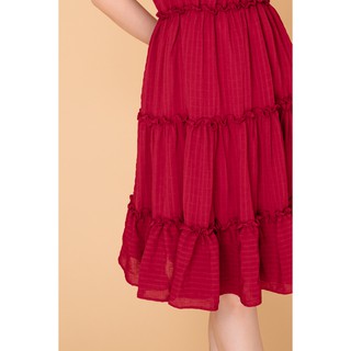 Đầm dài maxi cổ yếm - 20Again