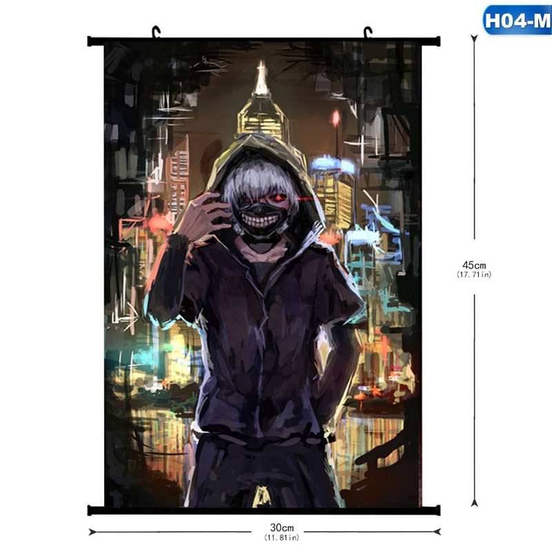 Poster treo tường họa tiết hoạt hình anime Nhật Bản Tokyo Ghoul Ken
