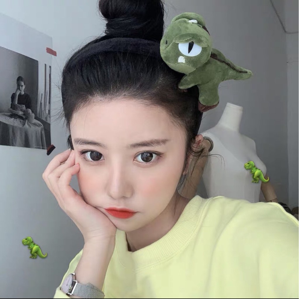Bờm tóc, Cài tóc khủng long siêu đẹp thời trang Hàn Quốc DAHABO BT08