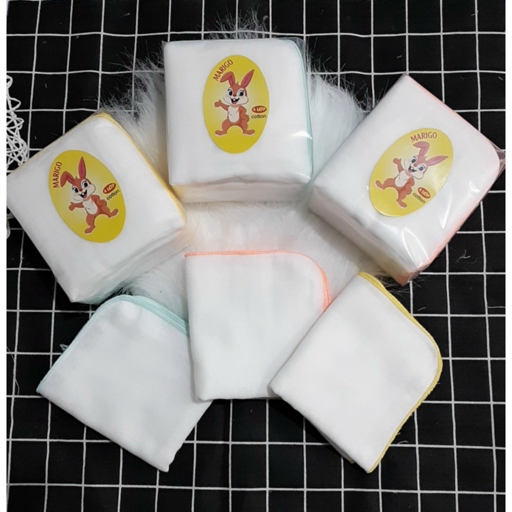 Khăn sữa Marigo kháng khuẩn 2 lớp 3 lớp 4 lớp