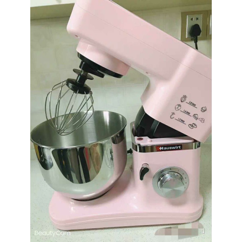 Máy nhồi bột, trộn bột làm bánh, đánh trứng để bàn đa năng Hauswirt HM730