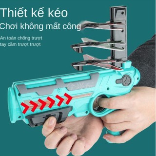 Súng bắn máy bay air battle cho bé, đồ chơi phóng máy bay lượn mô hình trẻ em