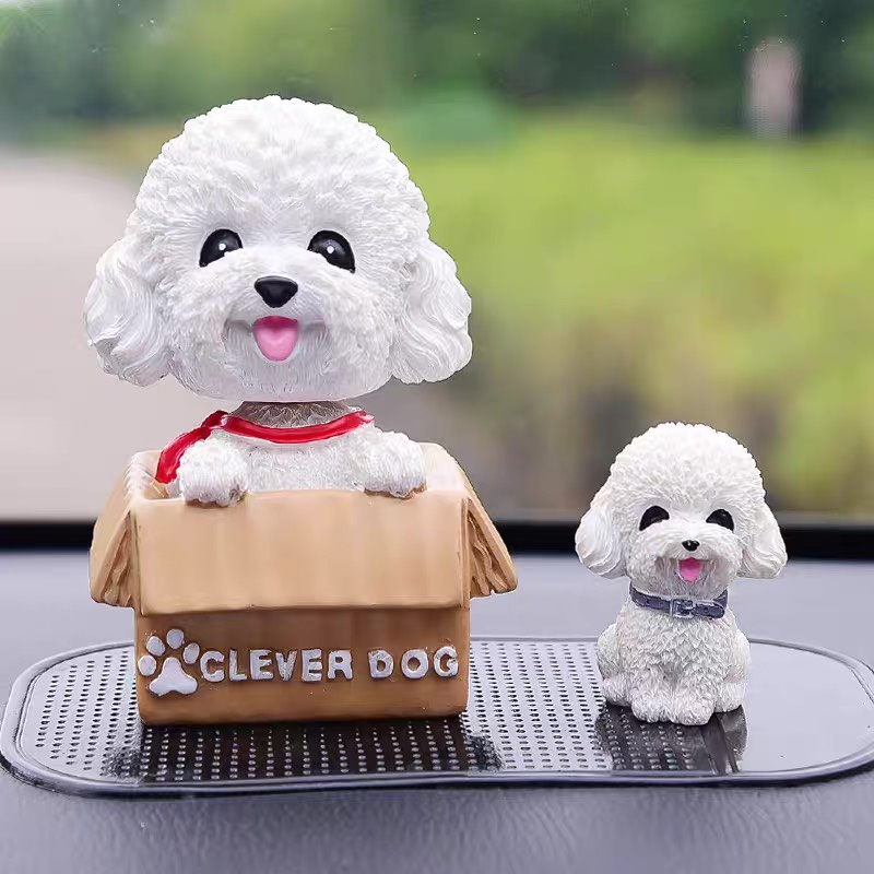 Trang Trí Taplo Ô Tô, Xe Hơi, Bàn Làm Việc, Bàn Học, Phòng Khách Cún Con Dễ Thương