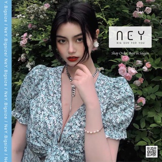 Váy ngắn hoa nhí cột dây ngực sexy BIGSIZE, váy ngắn mùa hè có bigsize