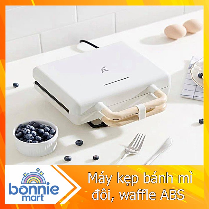 Máy kẹp bánh mì đôi, waffle, sandwich ABS