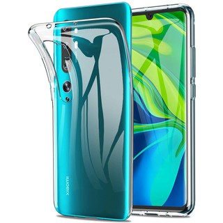 Ốp lưng dẻo silicon cho Xiaomi Mi Note 10 Pro siêu mỏng 0.6mm chính hãng Ultra thin
