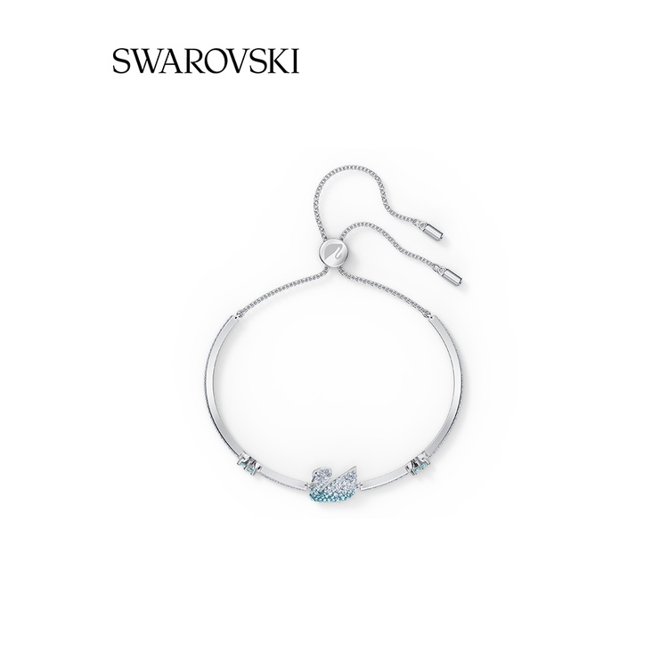 Vòng Tay Thiên Nga Xanh Có Biểu Tượng Trong Hộp Quà Đẹp