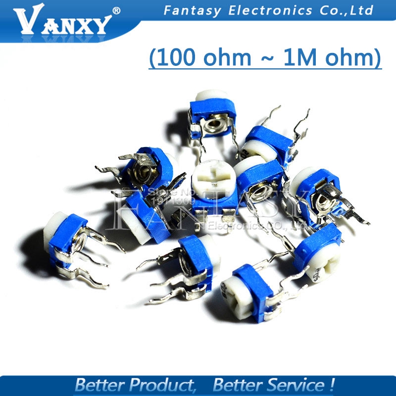 20 Chiết Áp Rm065 Rm-065 100 200 500 1k 2k 5k 10k 20k 50k 100k 200k 500k 1m Ohm | BigBuy360 - bigbuy360.vn