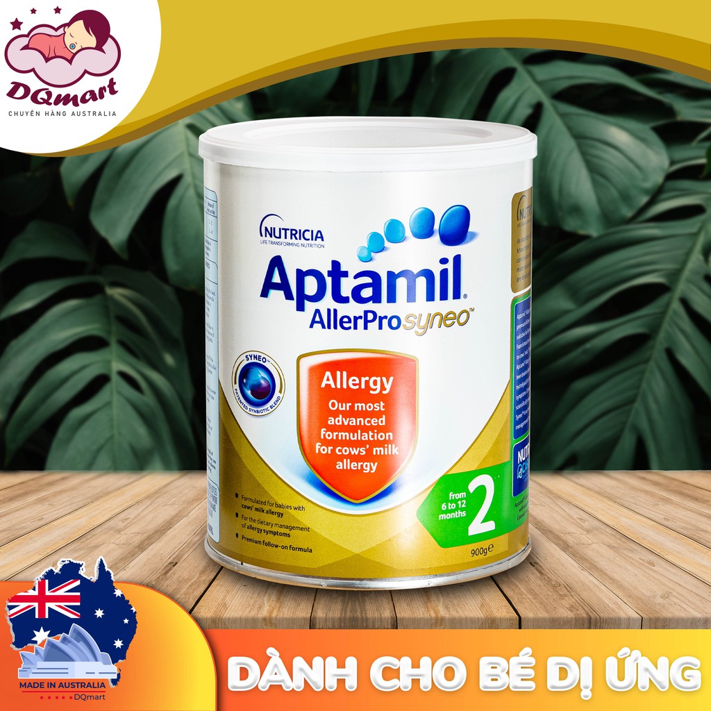 Sữa Aptamil AllerPro Syneo Úc số 1,2,3 Date 2022