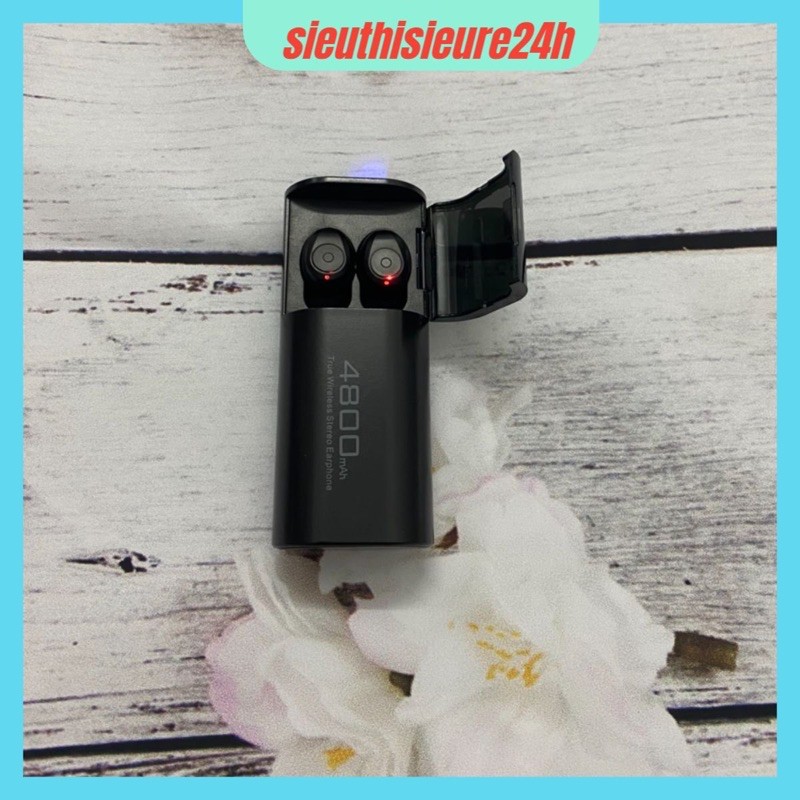 Tai Nghe Bluetooth 5.0 TWS S11 ❤️FREESHIP❤️ Tai Nghe Không Dây Dock Sạc 4800Mah - Tai Nghe Chống Nước IPX5