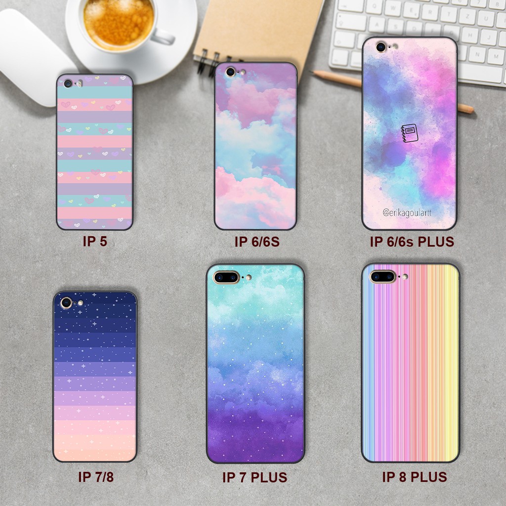 [ỐP IPHONE_SIÊU RẺ] ỐP LƯNG IPHONE RAINBOW SIÊU ĐẸP |5/5s-6/6s-6/6s PLUS-7/8-7/8 PLUS| DOAREMON CASE