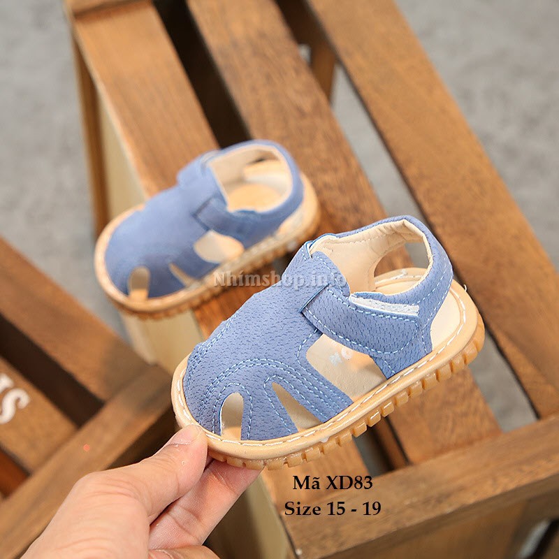 Giày tập đi cho bé - dép sandal tập đi bé trai XD83 siêu mềm