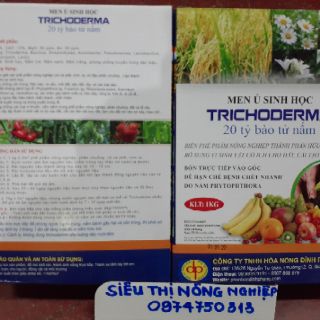 CHẾ PHẨM SINH HỌC TRICHODERMA 1KG