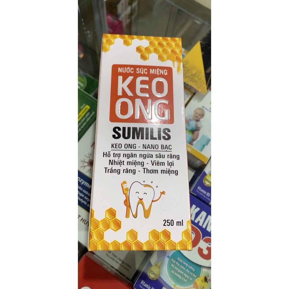 Nước súc miệng keo ong Sumilis 250ml