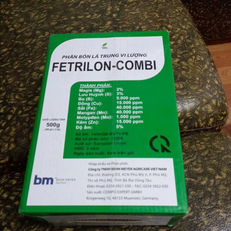 Fetrilon-Combi Phân bón vi lượng  BM Đức Gói 2,5g