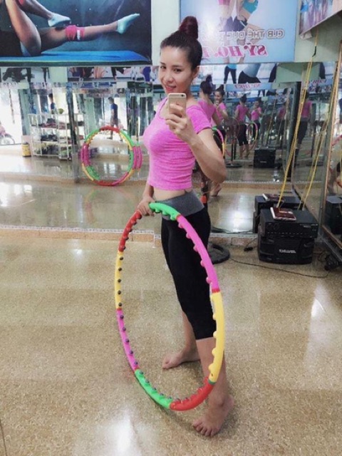 Vòng lắc eo massage Hula Hoop