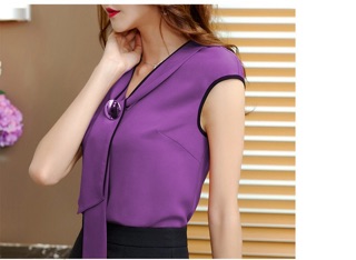  Áo sơ mi kiểu phối viền (M,L)