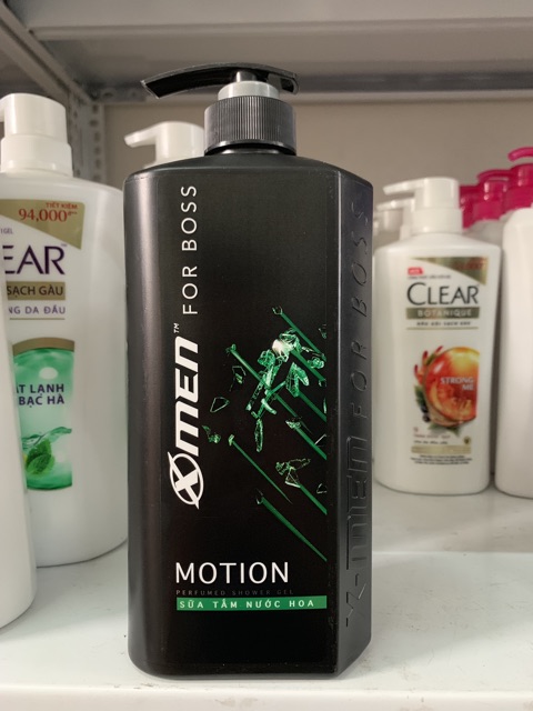 Sữa tắm nước hoa X-Men For Boss Motion 650g