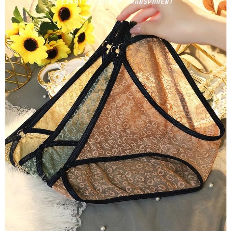 Quần Lót Softie Ren Lưới Lạnh Cạp Đính Vòng Cao Cấp 2279