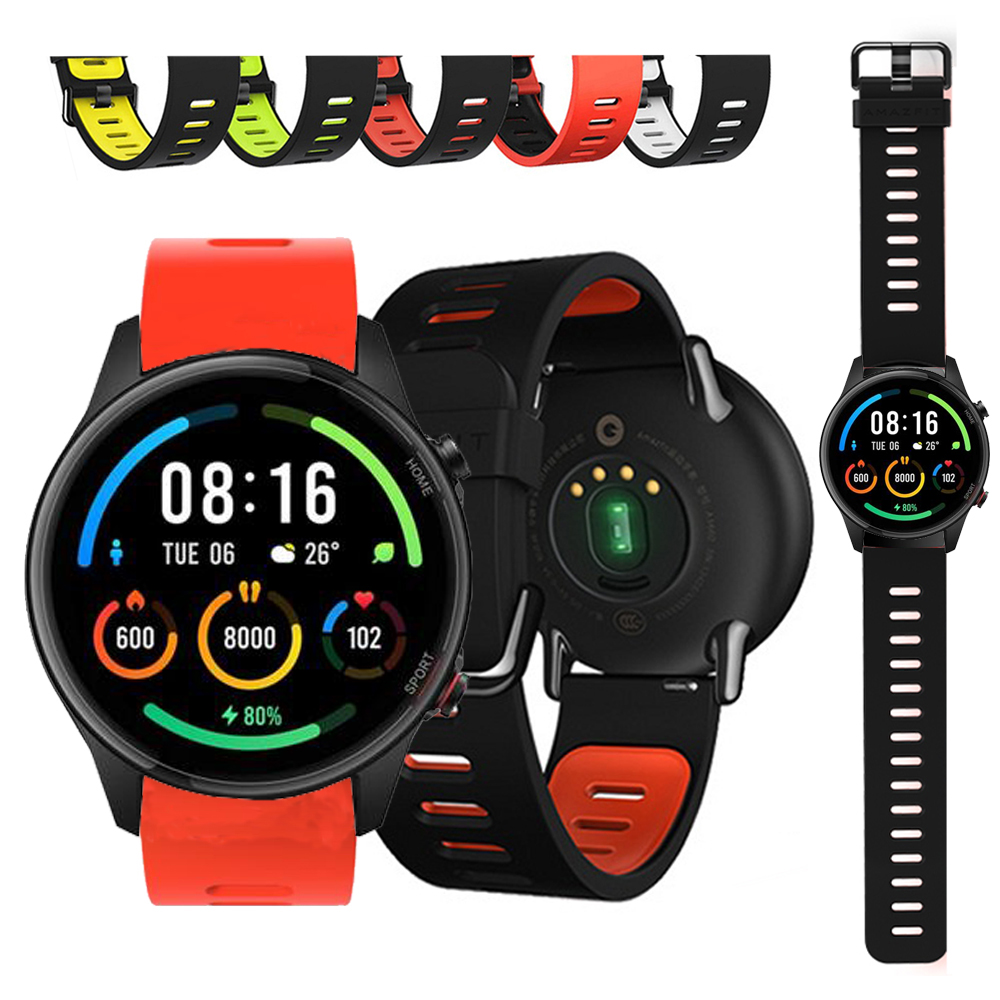 Dây đeo silicon 22mm cho đồng hồ thông minh Xiaomi Mi Watch Color Sport Edition