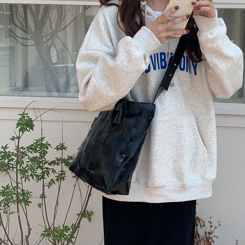 Túi Xách Da Sáp Dầu Thiết Kế Vintage Thời Trang Đường Phố