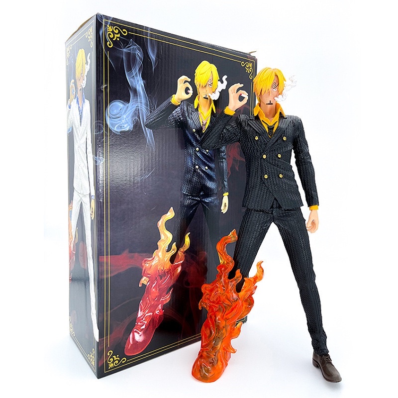 Mô hình SANJI chân lửa cao 33cm siêu nét+full box- Mô hình Vinsmoke sanji onepiece