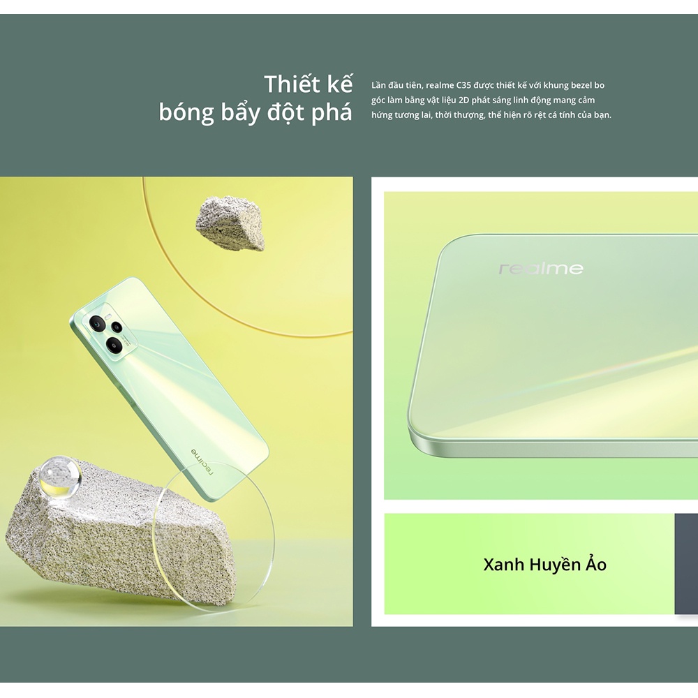 Điện thoại realme C35 2022   - Hàng Chính Hãng