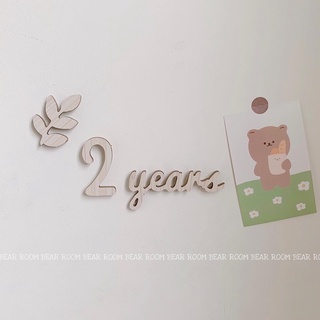 [BEAR ROOM] Set lịch gỗ mini chụp ảnh bé (có sẵn)