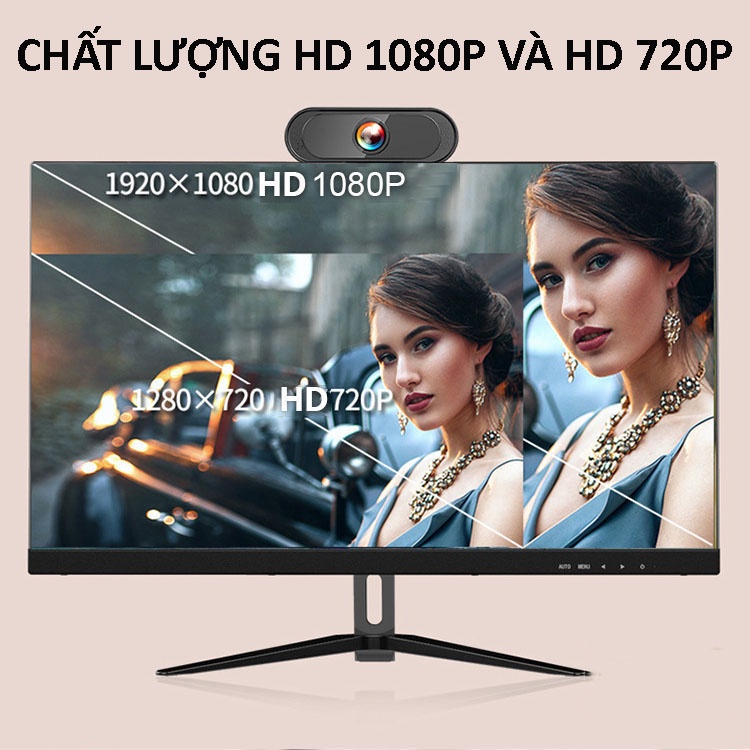 Webcam 1080p Full HD Webcam Máy Tính Có Mic camera laptop 1080p 720P Cho Máy Tính Bàn cam PC laptop Camera máy tính