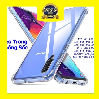 Ốp Lưng Dẻo Trong Chống Sốc Samsung A02s A03s A10 A11 A12 A20 A21s A22 A30 A31 A32 A50 A52 A51 A70 A71 A72 A7 2018 A9