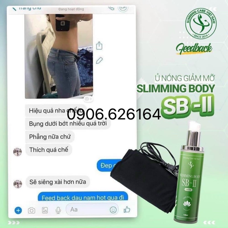 Bộ Ủ Nóng Tan Mỡ SLIMMING BODY SB2 | BigBuy360 - bigbuy360.vn