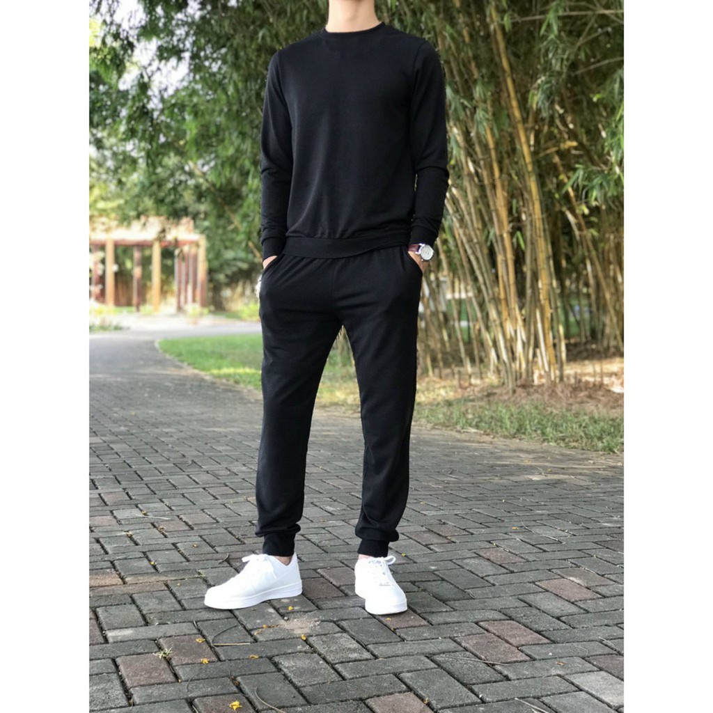 Bộ nỉ nam chui đầu THE 1992 Bộ thể thao nam 4 màu trơn | BigBuy360 - bigbuy360.vn