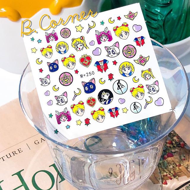 Dán Móng Tay - Nail Stickers Dễ Thương (Loại dùng nước) - NAIL1007
