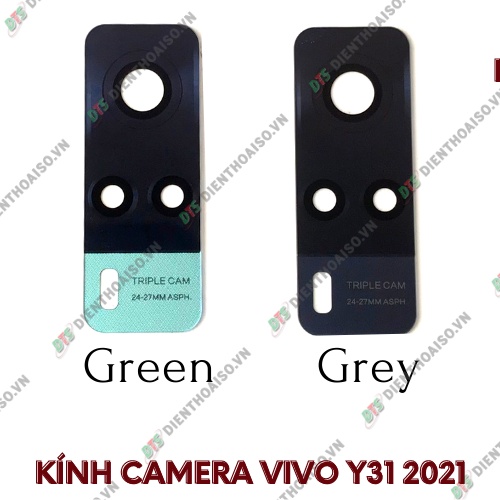 Kính camera vivo y31s 2021 kèm keo dán