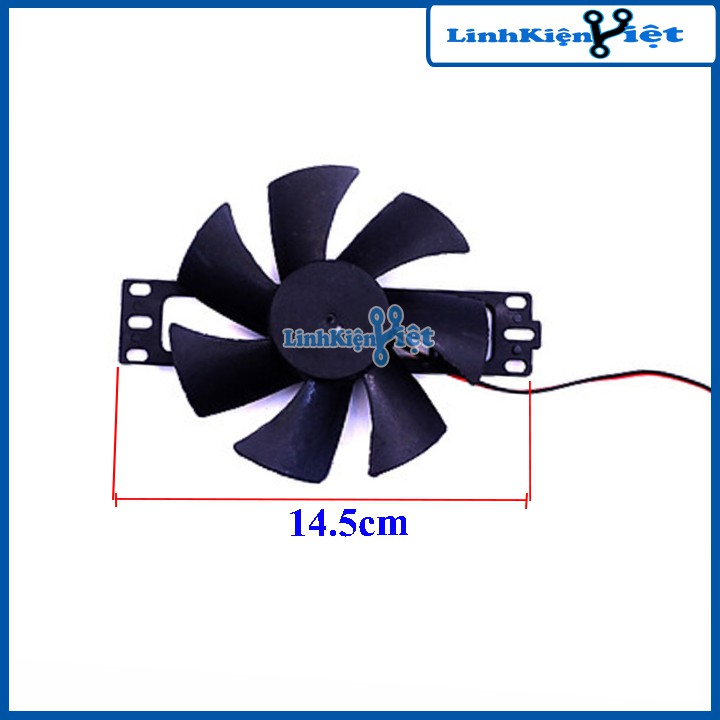 Quạt Bếp Hồng Ngoại 18VDC- BH 1 tháng